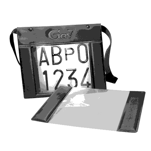 Prodotto: OT30134 - Portatarga Gev Per targa prova - GEV (Accessori  Auto-Accessori per esterni auto - Targa ed accessori);