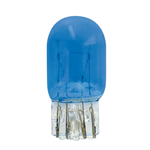 12V Lampada con zoccolo vetro Blu-Xe 2 filamenti - (W21/5W) - 21/5W - W3x16q - 2 pz  - D/Blister
