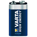 Batteria alcalina Varta High Energy 9V