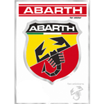 Adesivi Abarth Scudetto Abarth