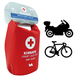 Kit primo soccorso Kiksafe Per moto e bici DIN 13167